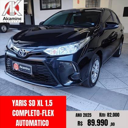 TOYOTA YARIS 1.5 16V FLEX SEDAN XL MULTIDRIVE TOYOTA YARIS 1.5 16V FLEX SEDAN XL MULTIDRIVE